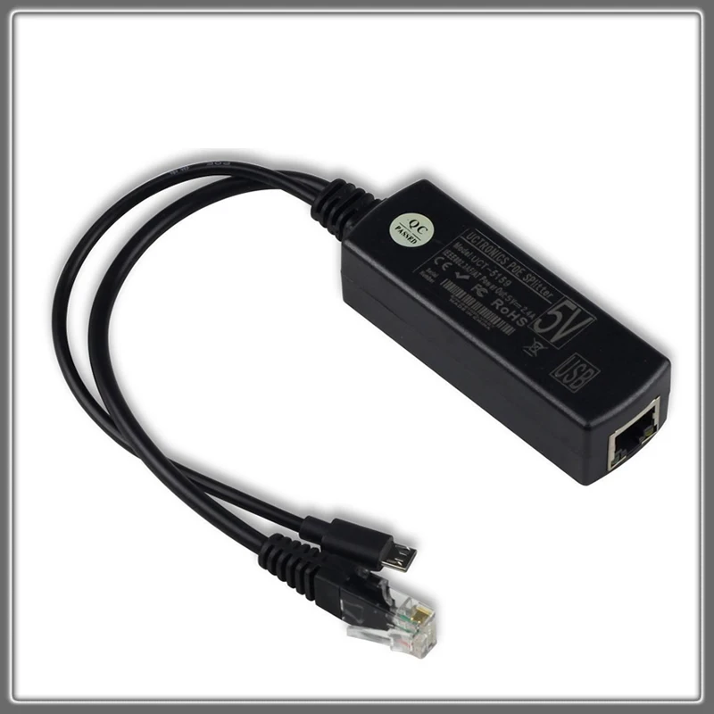POE S3 POE Splitter Tape Screened POE Cable POE Adapter Cable Injector Power Supply Module 5V For IP Camera Accessories
POE S3 POE Splitter Tape Screened POE Cable POE Adapter Cable Injector Power Supply Module 5V For IP Camera Accessories