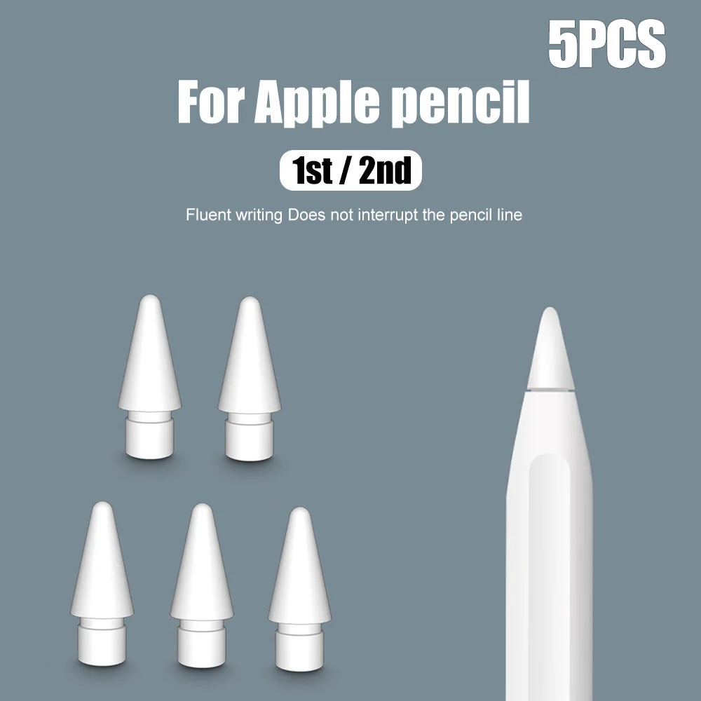 5PCS Original Apple Pencil Tip Replacement For Apple Pencil 1st 2nd Generation For Apple Pencil 1 2 Tip Nib Spare Replace
5PCS Original Apple Pencil Tip Replacement For Apple Pencil 1st 2nd Generation For Apple Pencil 1 2 Tip Nib Spare Replace