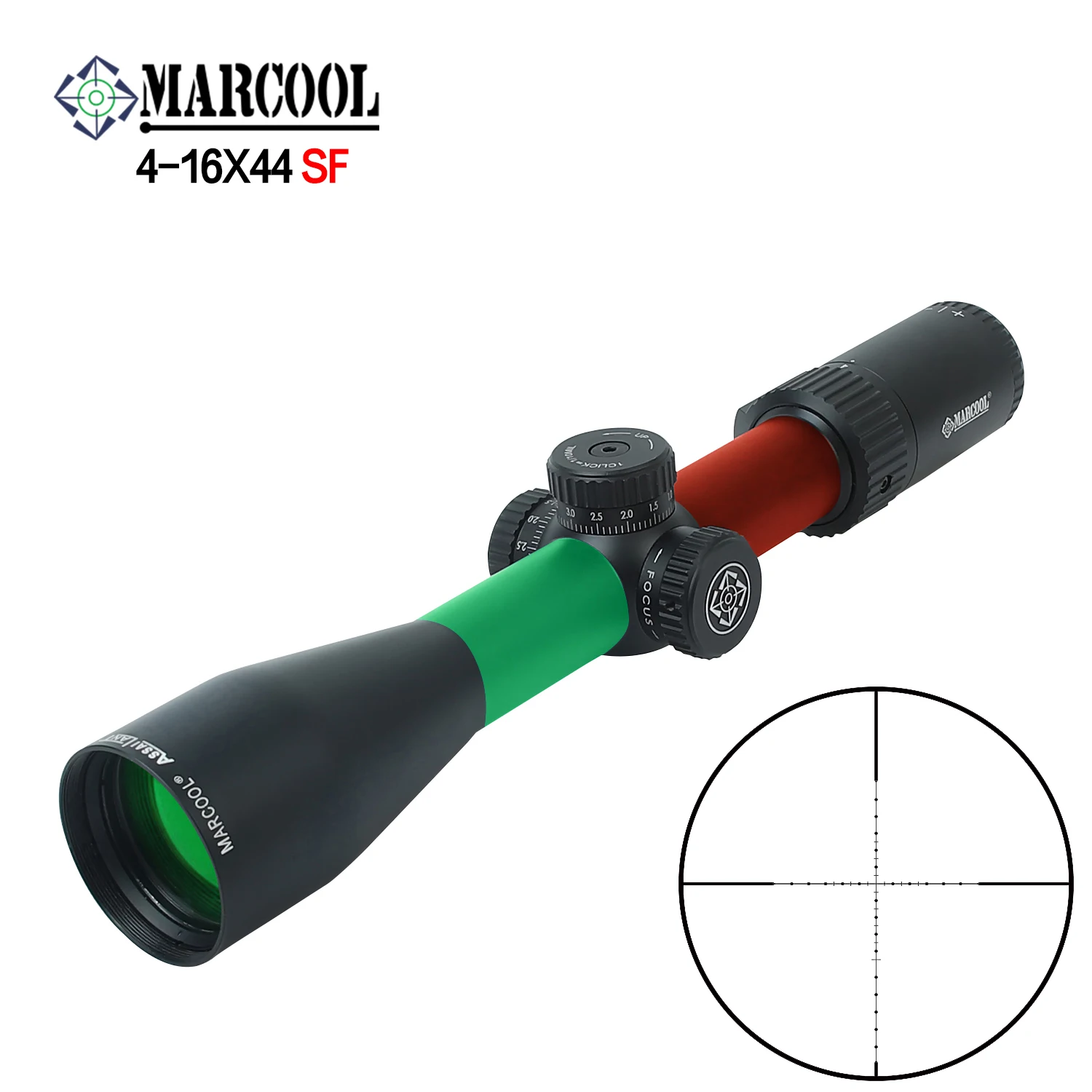Riflescope MARCOOL 4-16x44SF Hunting Optics HD Optical Aim Collimator Air Rifle Sight Pneumatics Weapon Rifle Scope For Hunting
Riflescope MARCOOL 4-16x44SF Hunting Optics HD Optical Aim Collimator Air Rifle Sight Pneumatics Weapon Rifle Scope For Hunting