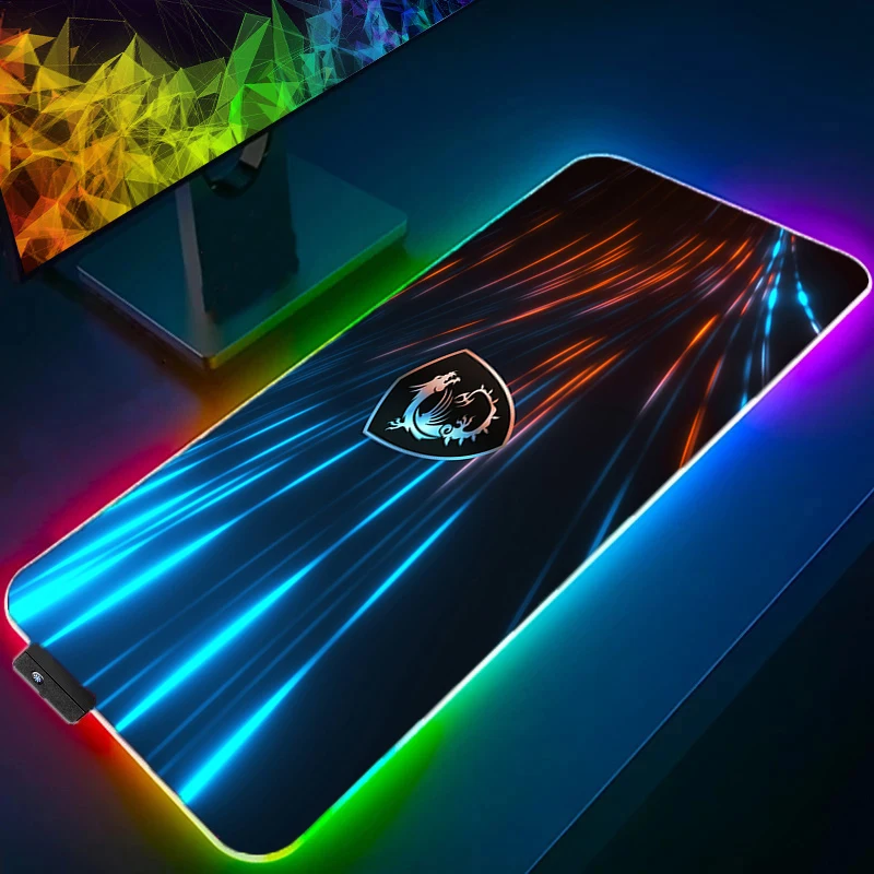 MSI Mouse Mats Pad Rgb Mat 90X40 Luxury Design Keyboard Large Carpet LED Desk Mousepad Gamer Luminescence Gaming Mice Keyboards
MSI Mouse Mats Pad Rgb Mat 90X40 Luxury Design Keyboard Large Carpet LED Desk Mousepad Gamer Luminescence Gaming Mice Keyboards