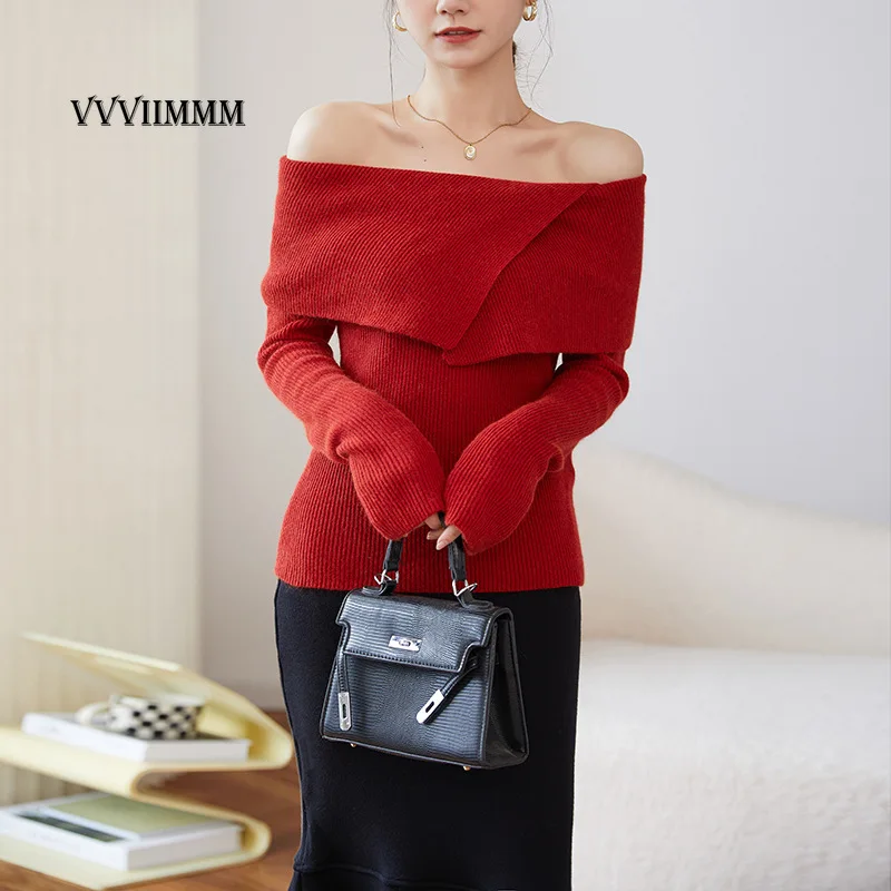 Knitted Top Winter Short Off Shoulder Sweater 2022 Fashion Women Clothing Y2k Tangana Clothes Store New Pullover Traf Women's
Knitted Top Winter Short Off Shoulder Sweater 2022 Fashion Women Clothing Y2k Tangana Clothes Store New Pullover Traf Women's