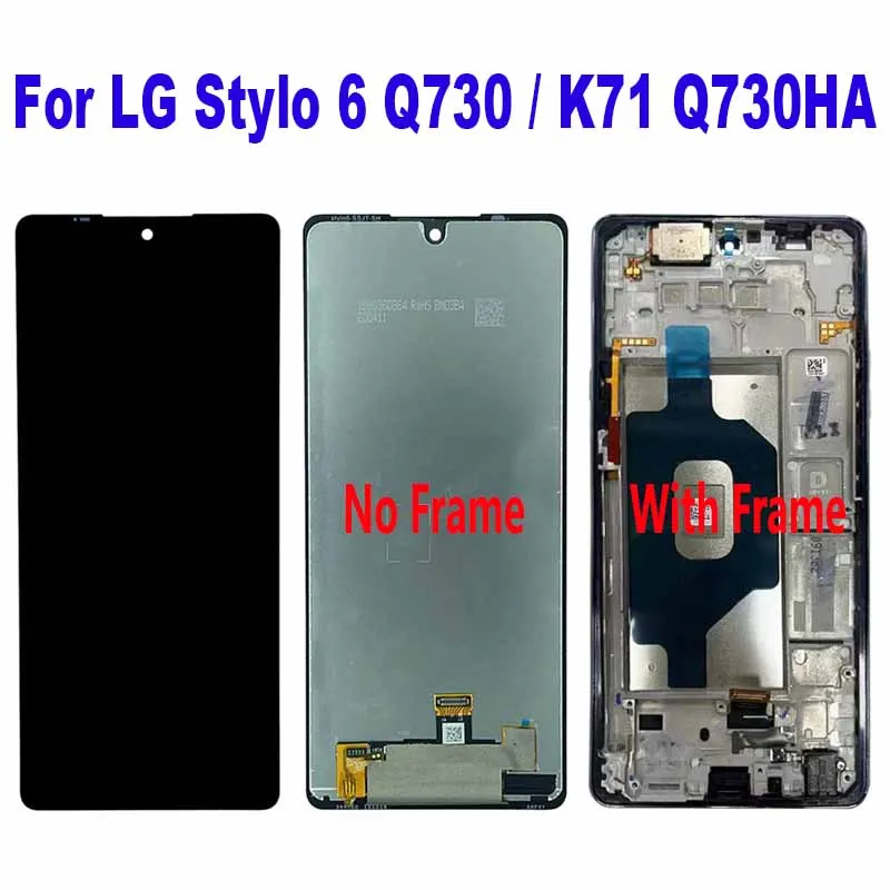 Для LG K71 Q730HA Q730B Q730BAW ЖК-дисплей для Stylo 6 Q730 Q730TM Q730QN Q730QM5