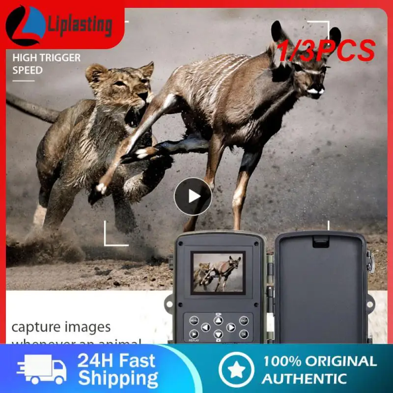 1/3PCS Hunting Trail Camera Wildlife Camera With Night Vision Motion Activated Outdoor Trail Camera Trigger Wildlife Scouting
1/3PCS Hunting Trail Camera Wildlife Camera With Night Vision Motion Activated Outdoor Trail Camera Trigger Wildlife Scouting