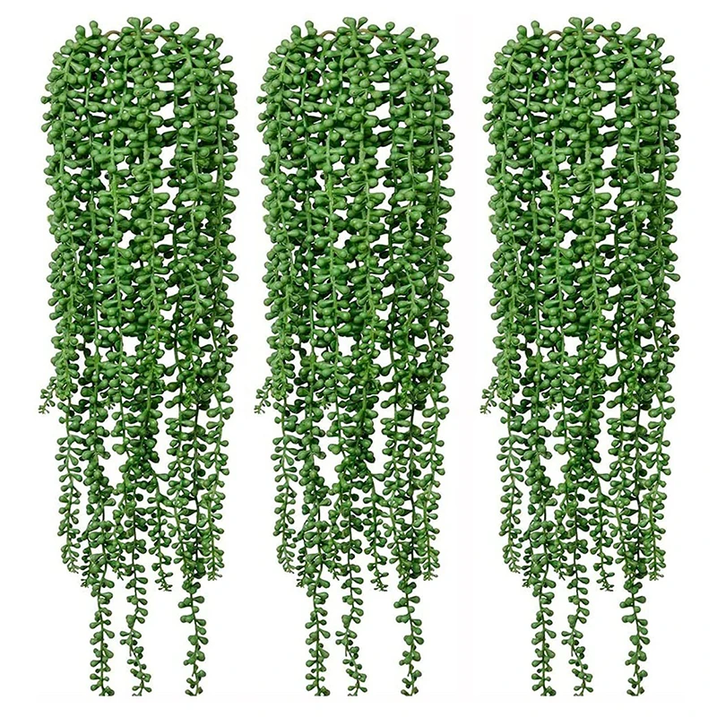 Artificial Succulents Plants Hanging Wall Decor Home Garden Wedding Party Decoration Flowers Fake Plant Rattan Bonsai Green Wall
Artificial Succulents Plants Hanging Wall Decor Home Garden Wedding Party Decoration Flowers Fake Plant Rattan Bonsai Green Wall