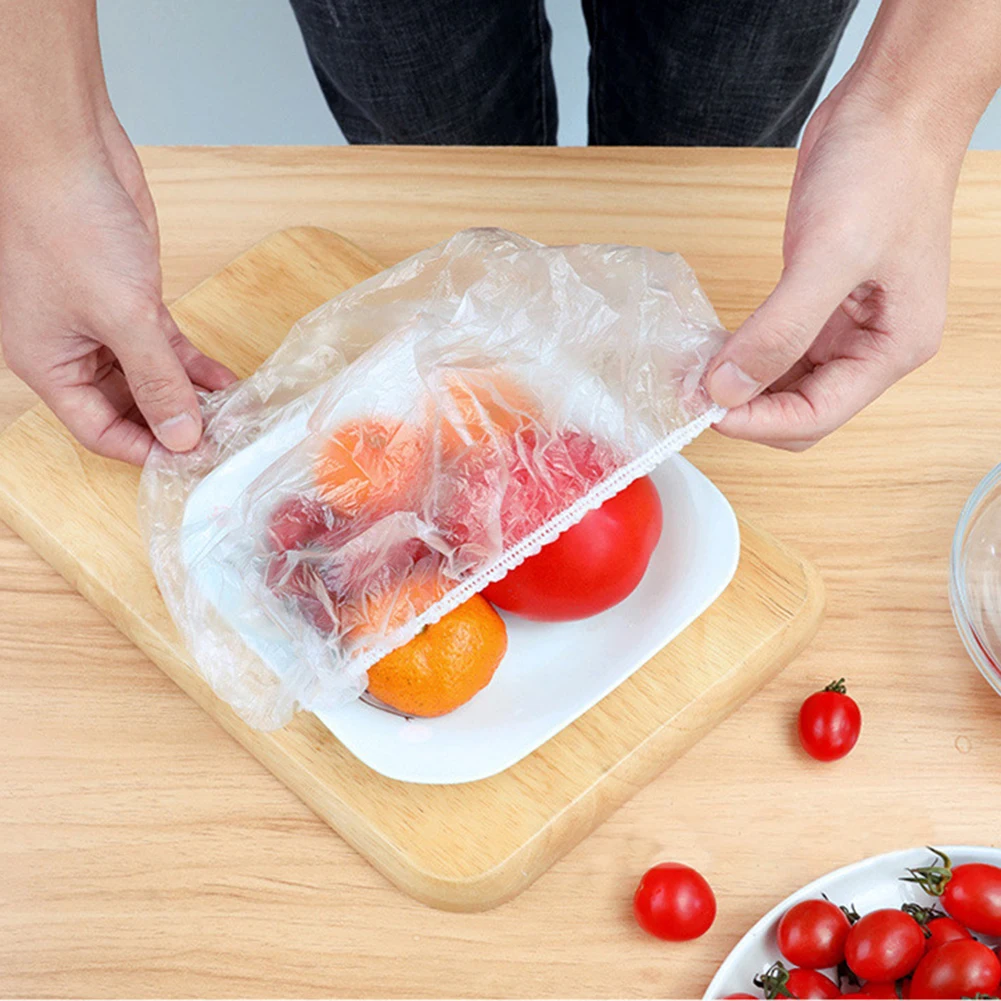 100pcs Reusable Disposable Food Wraps Self-Sealing Food Plastic Wraps Keep Food Fruit Fresh Clings Film for Kitchen Fridge
100pcs Reusable Disposable Food Wraps Self-Sealing Food Plastic Wraps Keep Food Fruit Fresh Clings Film for Kitchen Fridge