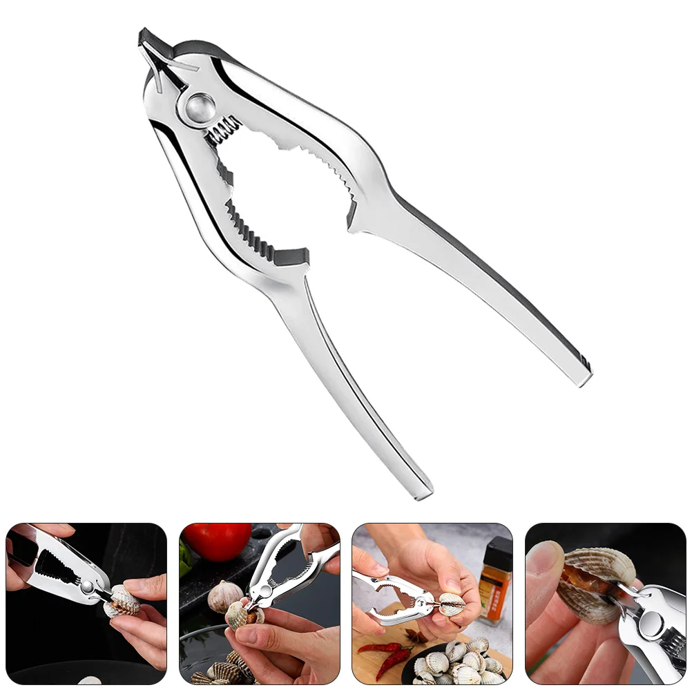 Opener Lobster Crab Walnut Nut Shellnutcracker Tool Seafood Tools Pliers Clam Chestnut Metal Clip Shellfish Sheller Clamp Eating
Opener Lobster Crab Walnut Nut Shellnutcracker Tool Seafood Tools Pliers Clam Chestnut Metal Clip Shellfish Sheller Clamp Eating