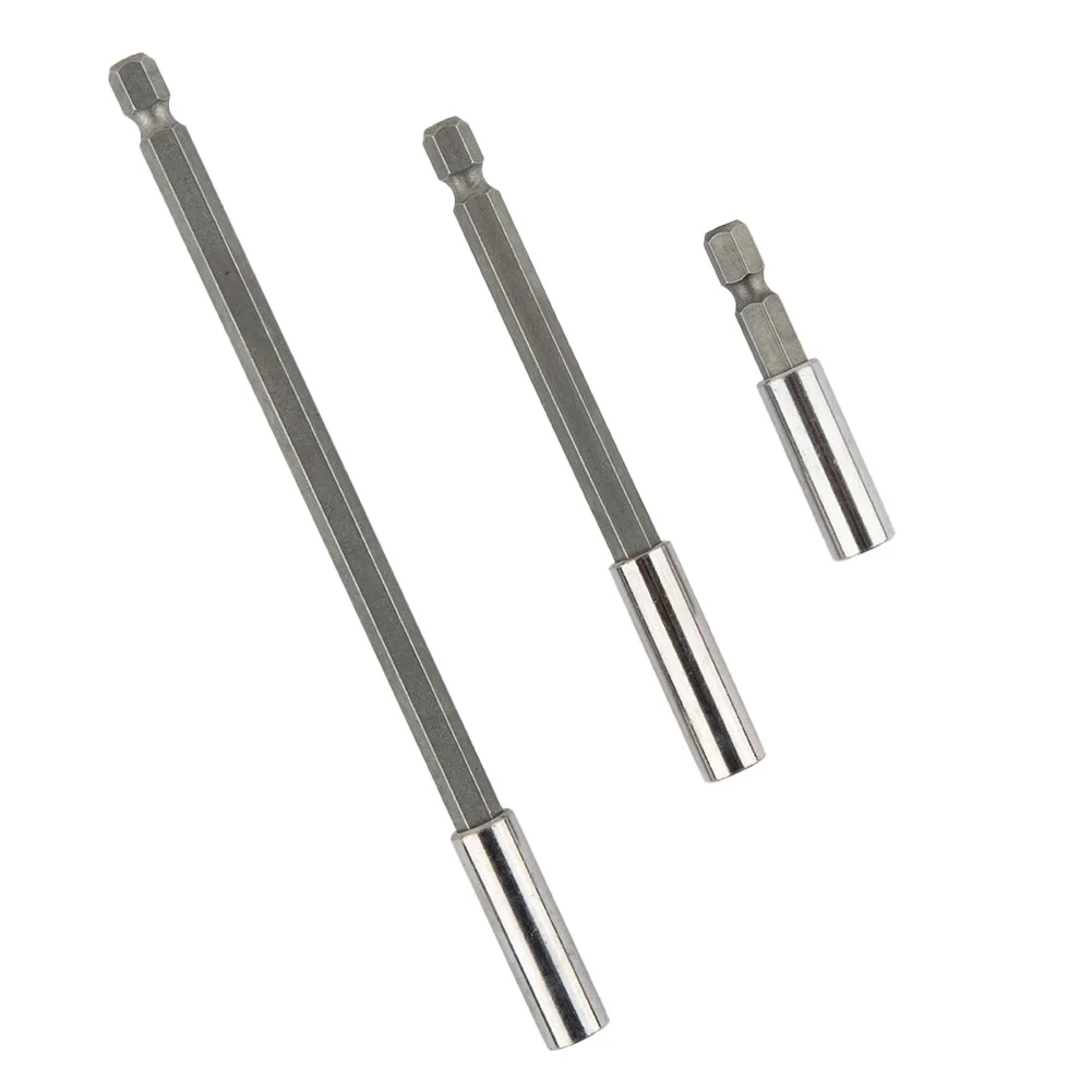 3 Pcs 1/4 Hex Shank Quick Release Magnetic Screwdriver Extension Bit Holder 50/100/150mm For Power Screwdriver Tools Parts
3 Pcs 1/4 Hex Shank Quick Release Magnetic Screwdriver Extension Bit Holder 50/100/150mm For Power Screwdriver Tools Parts