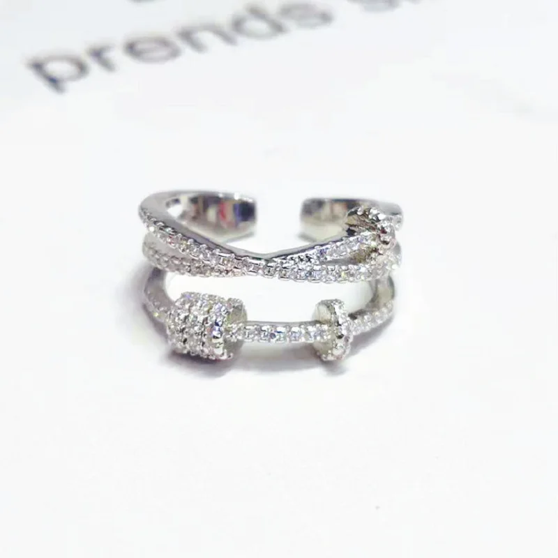 TULX Luxury Shiny Cross Zircon Rings Wedding Party Girl's Gift Jewelry Korean Fashion Accessories Simple Rings For Women
TULX Luxury Shiny Cross Zircon Rings Wedding Party Girl's Gift Jewelry Korean Fashion Accessories Simple Rings For Women