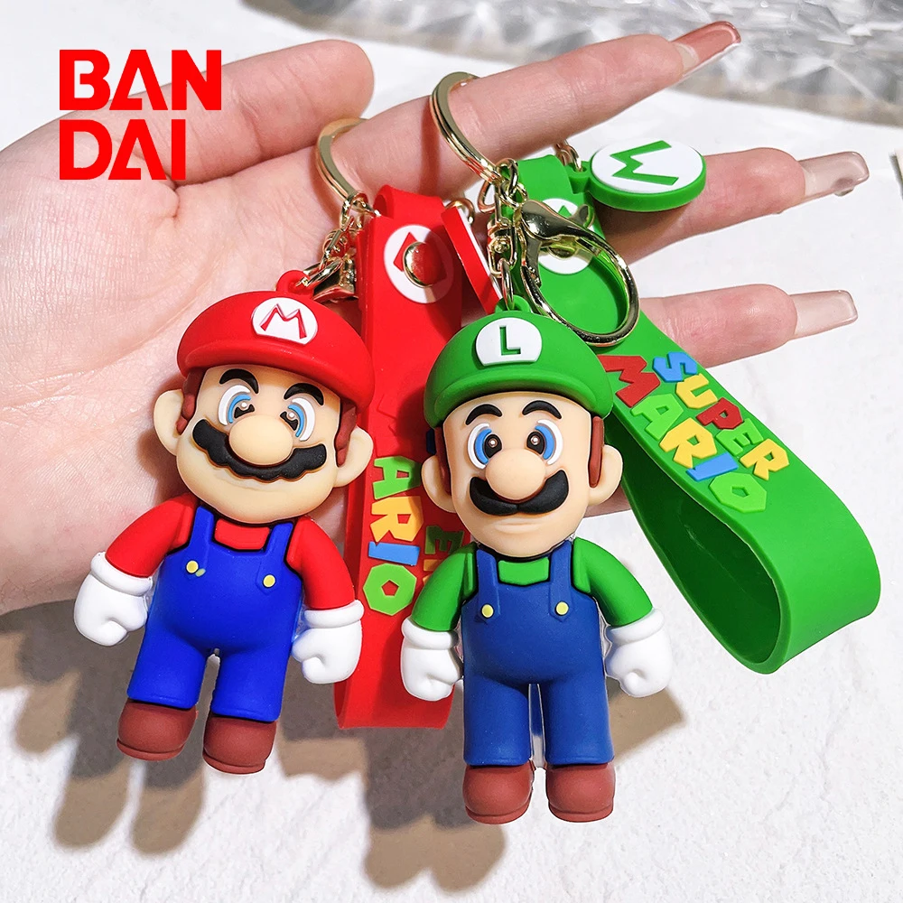 BANDAI Super Mario 3D Keychain Accessory Decoration Figure Model Cartoon Car Key Ring Dolls Pendant Backpack Ornaments Toy Gifts
BANDAI Super Mario 3D Keychain Accessory Decoration Figure Model Cartoon Car Key Ring Dolls Pendant Backpack Ornaments Toy Gifts