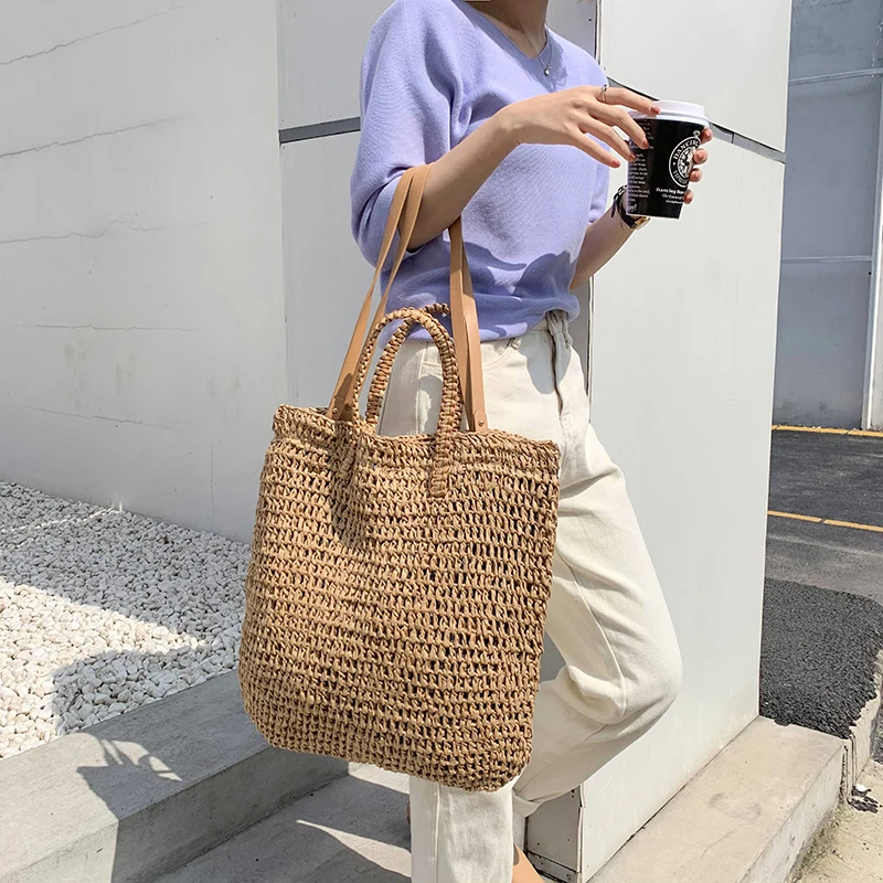 Tas Bahu Jerami Kasual Tas Tangan Anyaman Rotan Tas Pantai Musim рабочие цены женская сумка
Tas Bahu Jerami Kasual Tas Tangan Anyaman Rotan Tas Pantai Musim рабочие цены женская сумка