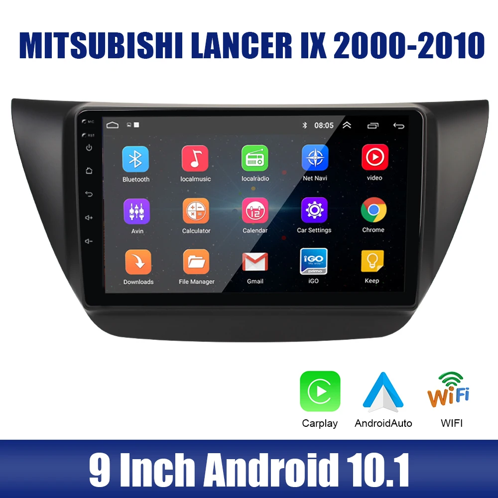 9 Inch 2 Din Car Radio For Mitsubishi Lancer 9 CS 2000-2010 Android 10.1 GPS Bluetooth WiFi MP5 Player Touch Screen Hands-free
9 Inch 2 Din Car Radio For Mitsubishi Lancer 9 CS 2000-2010 Android 10.1 GPS Bluetooth WiFi MP5 Player Touch Screen Hands-free