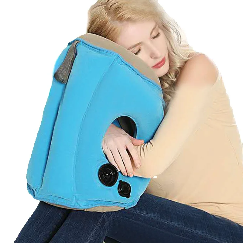 Inflatable Travel Sleep Pillow PVC Flocking Rest Avoid Head Neck Shoulder Pain Body Support Used For Sleeping Airplane Car
Inflatable Travel Sleep Pillow PVC Flocking Rest Avoid Head Neck Shoulder Pain Body Support Used For Sleeping Airplane Car