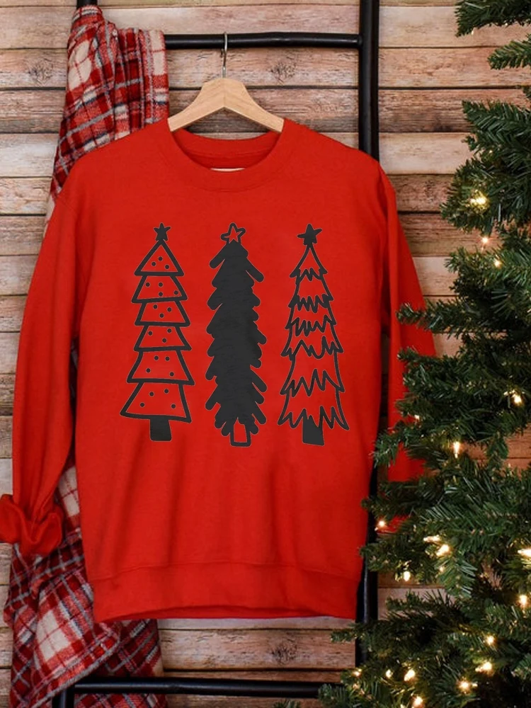 Graphic Sweatshirts Print Fashion Holiday Clothing Merry Christmas Woman Star Tree Cute Hoodies Female Women Pullovers
Graphic Sweatshirts Print Fashion Holiday Clothing Merry Christmas Woman Star Tree Cute Hoodies Female Women Pullovers