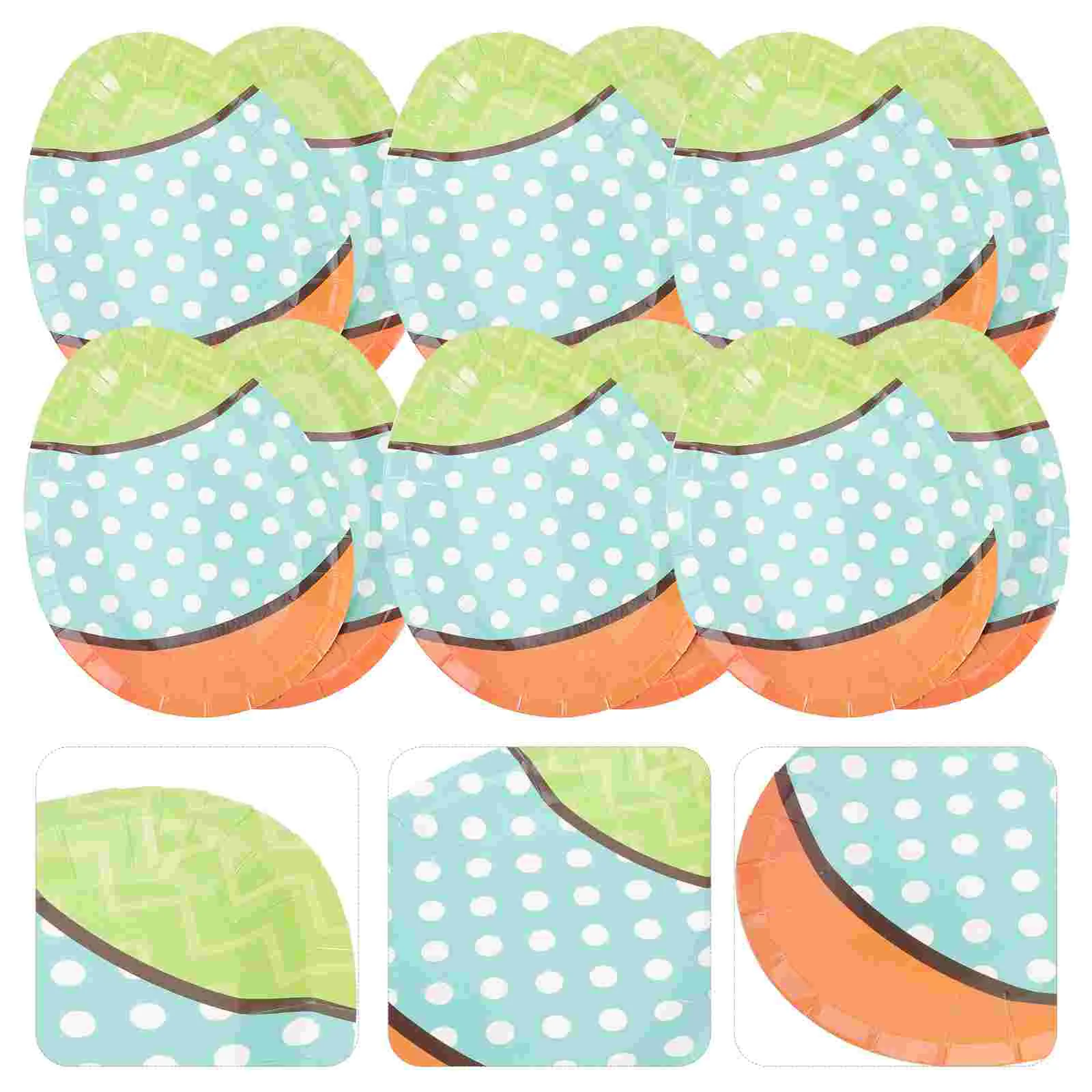 18 Pcs Bunny Suit Disposable Easter Tableware Multifunction Easter Party Flatware Paper Easter Cake Plates Kids Dinner Dish
18 Pcs Bunny Suit Disposable Easter Tableware Multifunction Easter Party Flatware Paper Easter Cake Plates Kids Dinner Dish