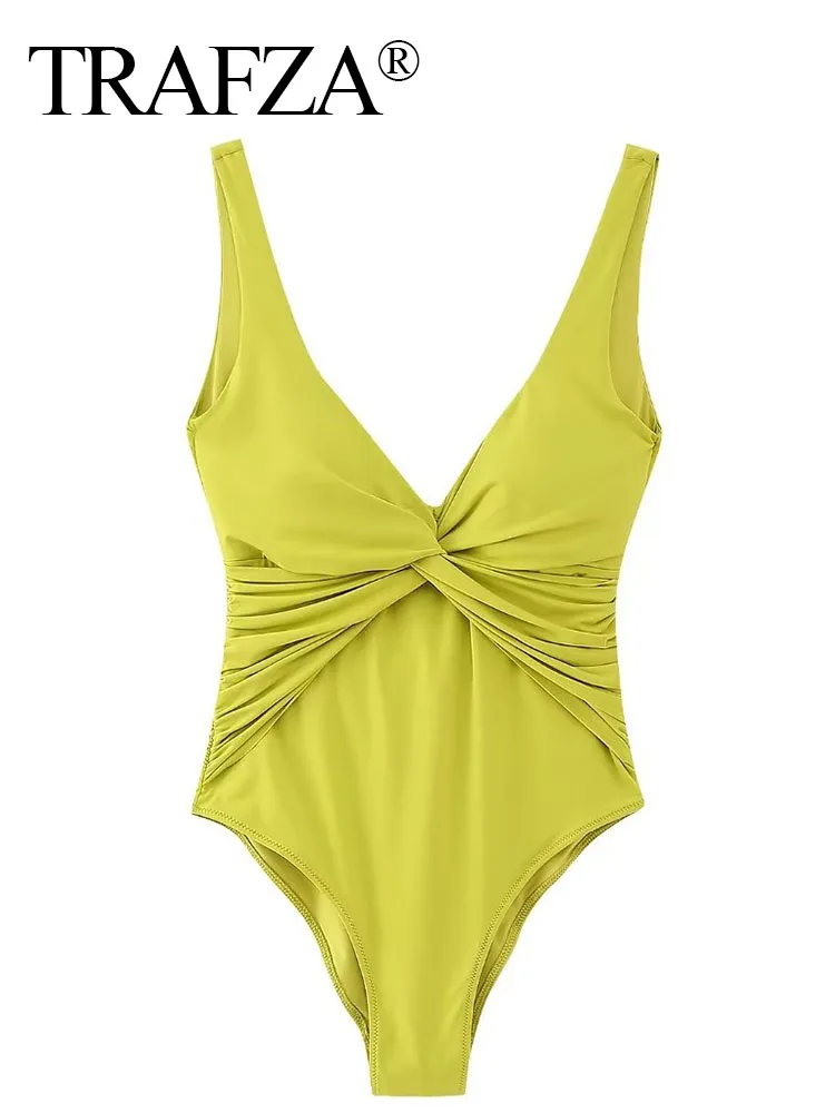 TRAFZA Summer Chic Female Sexy Skinny Women Bodysuit Casual Lady Bodycon Women Ruched Up Sleeveless Beach Party Jumpsuits
TRAFZA Summer Chic Female Sexy Skinny Women Bodysuit Casual Lady Bodycon Women Ruched Up Sleeveless Beach Party Jumpsuits