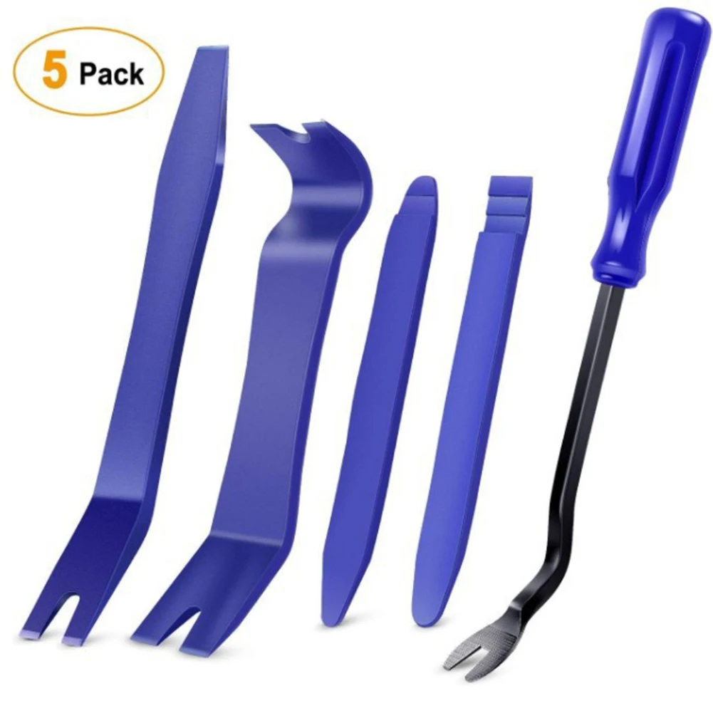 5PCS Auto Trim Removal Tool Kit Car Panel Door Window Tools Kit Auto Clip Fastener Remover Pry Tool Set Repairing Hand Tool
5PCS Auto Trim Removal Tool Kit Car Panel Door Window Tools Kit Auto Clip Fastener Remover Pry Tool Set Repairing Hand Tool