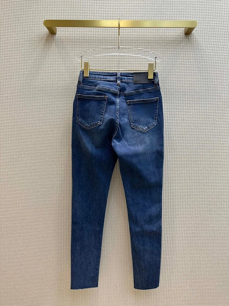 High End Denim Pants Women's Casual Style Versatile Slim Tight Pencil Skinny Jeans Trousers
High End Denim Pants Women's Casual Style Versatile Slim Tight Pencil Skinny Jeans Trousers