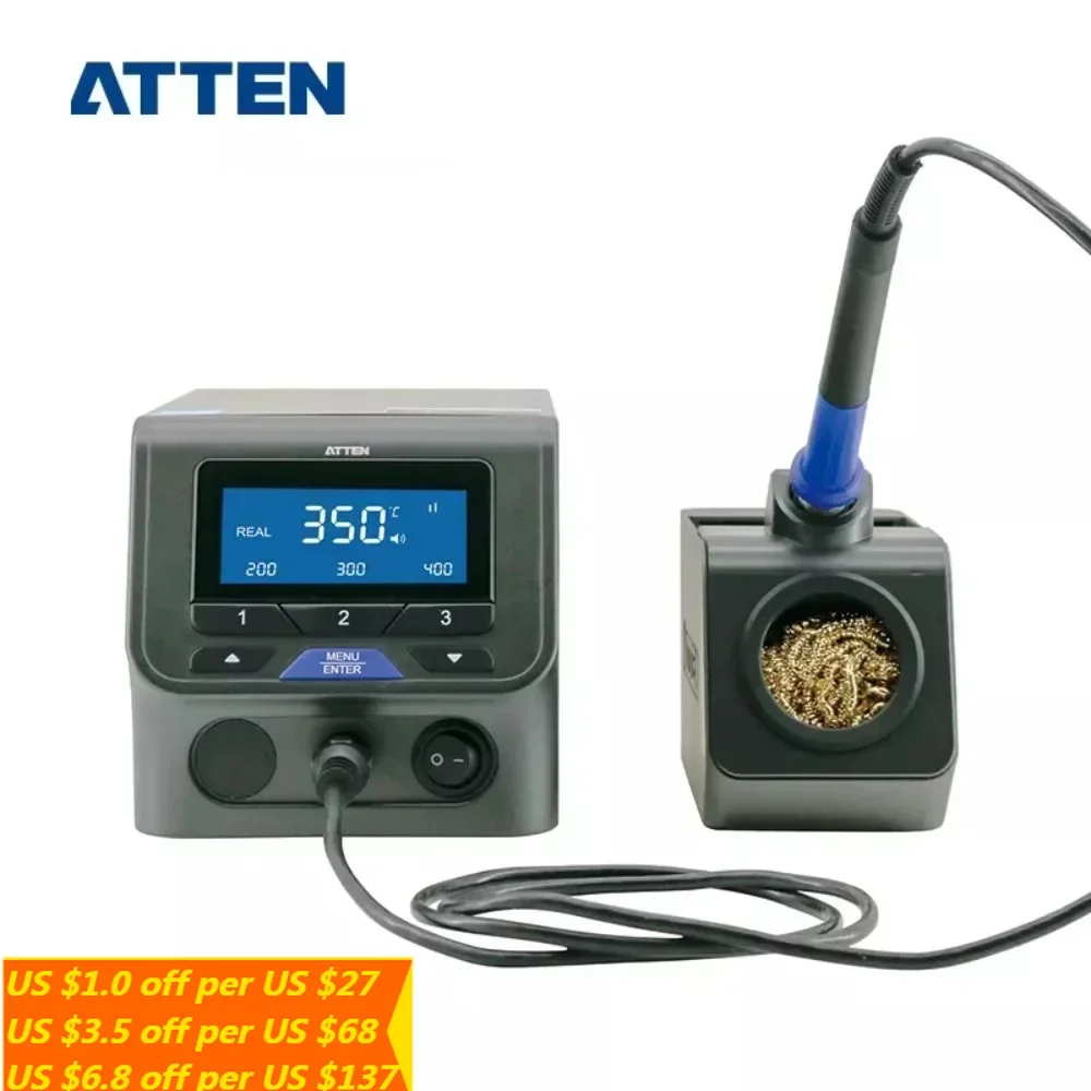 ATTNE ST-1503D 150W High Frequency Soldering Station with IoT Functionhigh frequnecy soldering station with LCD display
ATTNE ST-1503D 150W High Frequency Soldering Station with IoT Functionhigh frequnecy soldering station with LCD display