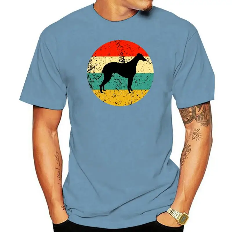 Футболка Greyhound-винтажная Ретро футболка Greyhound для мужчин-рубашка с изображением собаки Harajuku, топы, модная Классическая футболка 
Футболка Greyhound-винтажная Ретро футболка Greyhound для мужчин-рубашка с изображением собаки Harajuku, топы, модная Классическая футболка