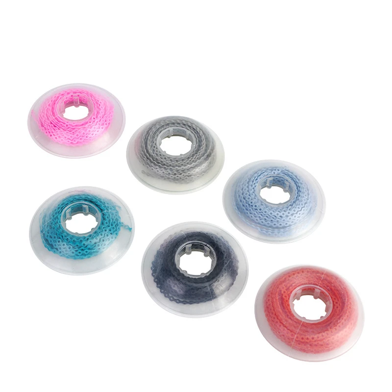 Dental equipment consumables Different Color comfortable Orthodontic Elastic Power Chain 4mm spacing long
Dental equipment consumables Different Color comfortable Orthodontic Elastic Power Chain 4mm spacing long