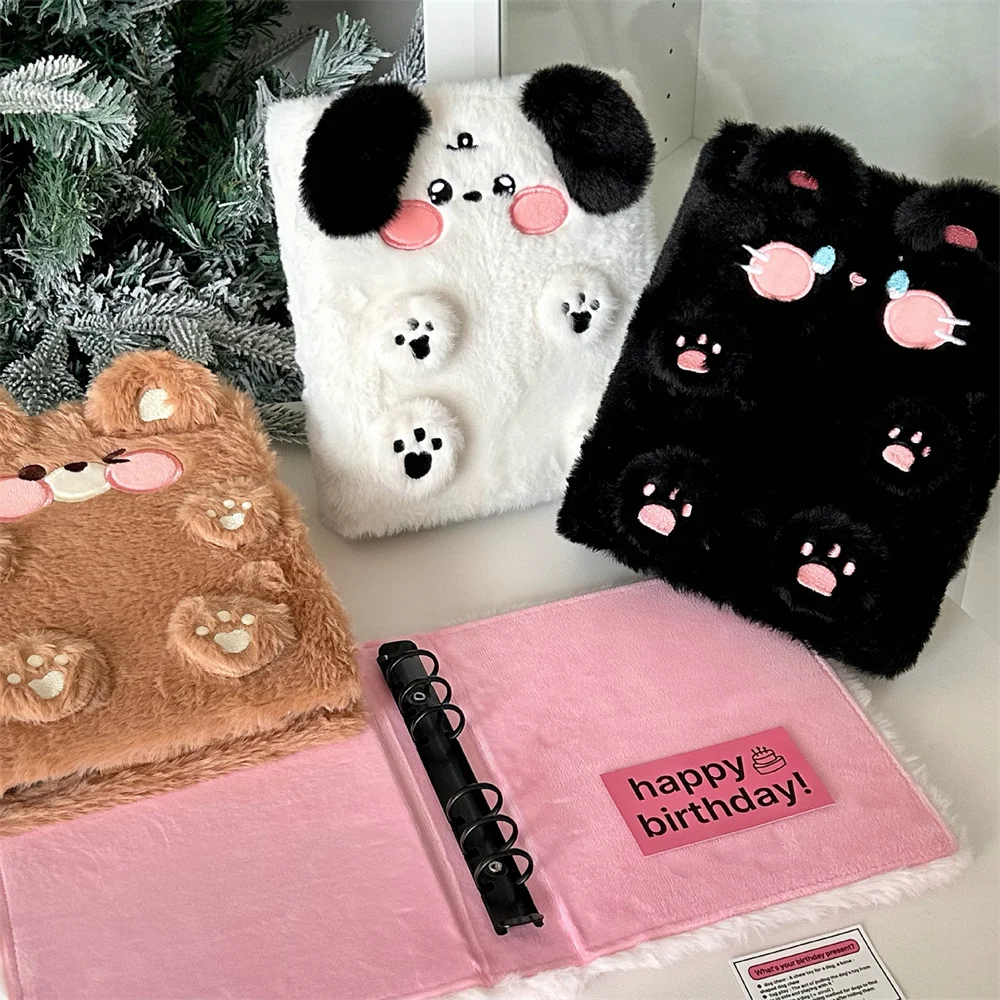 Kawaii Korea A6 Plush Binder Photocard Holder Collect Album Notebook Photos Storage Kpop Cards Pockets School Stationery
Kawaii Korea A6 Plush Binder Photocard Holder Collect Album Notebook Photos Storage Kpop Cards Pockets School Stationery