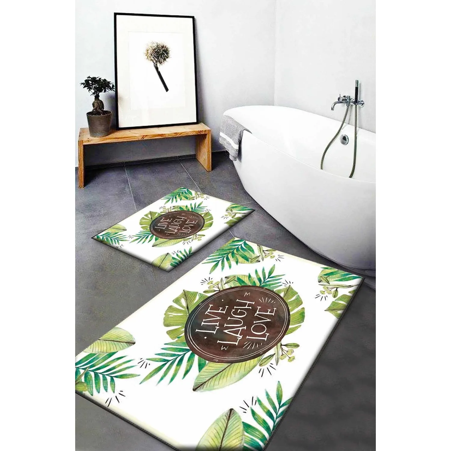 Carnival Home Pattern Washable Anti-Slip Soles 2li BATH Mat Doormat Toilet Seat Pad BATH-0017 Extensive Use of Stain Resistant
Carnival Home Pattern Washable Anti-Slip Soles 2li BATH Mat Doormat Toilet Seat Pad BATH-0017 Extensive Use of Stain Resistant