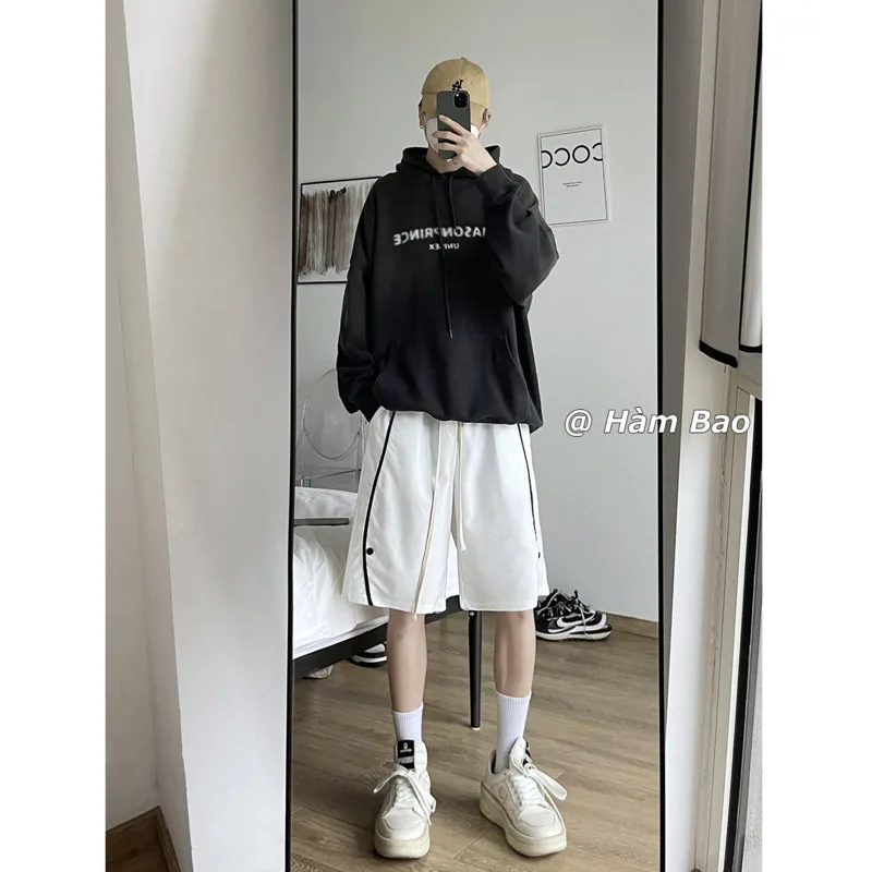 Summer Lack White Shorts Men Fashion Oversized Casual Shorts Men Streetwear Korean Casual Loose Sports Shorts Men Joggers Shorts
Summer Lack White Shorts Men Fashion Oversized Casual Shorts Men Streetwear Korean Casual Loose Sports Shorts Men Joggers Shorts