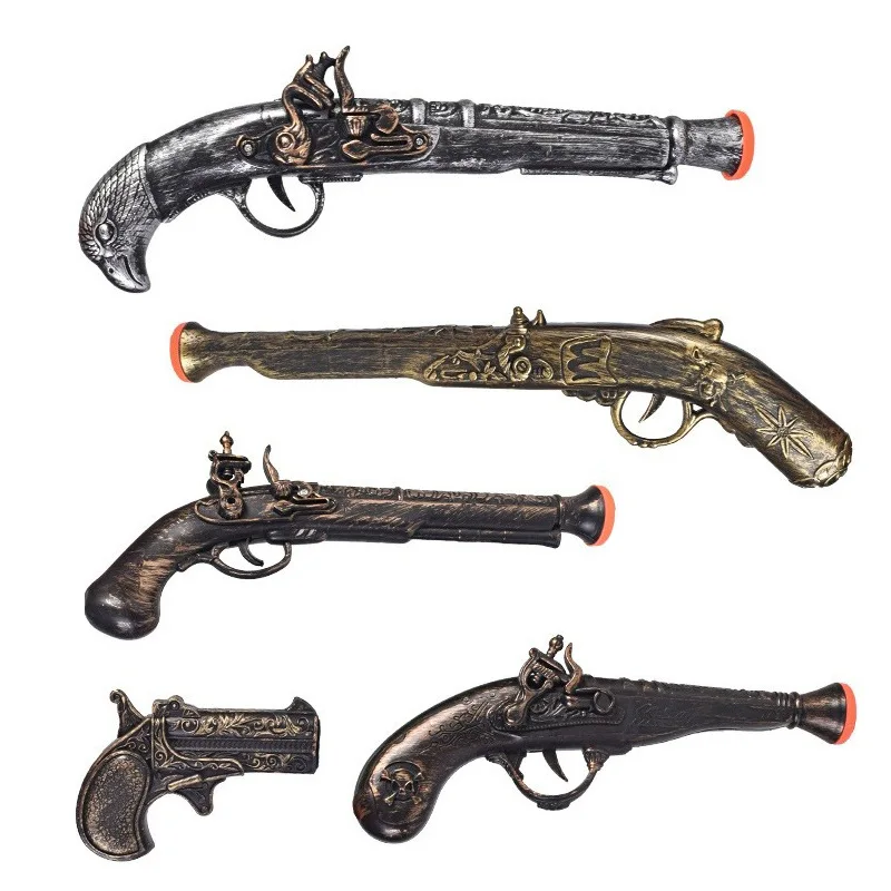 Party Cosplay Pirate Gun Furnishings Family Pistol Retro Festival Halloween Boys Toys
Party Cosplay Pirate Gun Furnishings Family Pistol Retro Festival Halloween Boys Toys