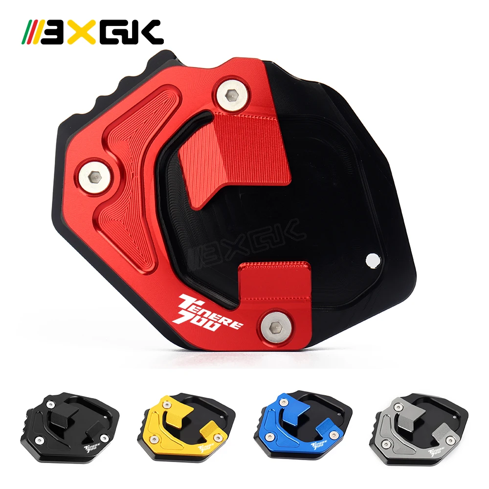 CNC Motorcycle Side Stand Enlarge Plate Kickstand Extension Accessories Fit For YAMAHA TENERE 700 Tenere700 2019 2020 With Logo
CNC Motorcycle Side Stand Enlarge Plate Kickstand Extension Accessories Fit For YAMAHA TENERE 700 Tenere700 2019 2020 With Logo