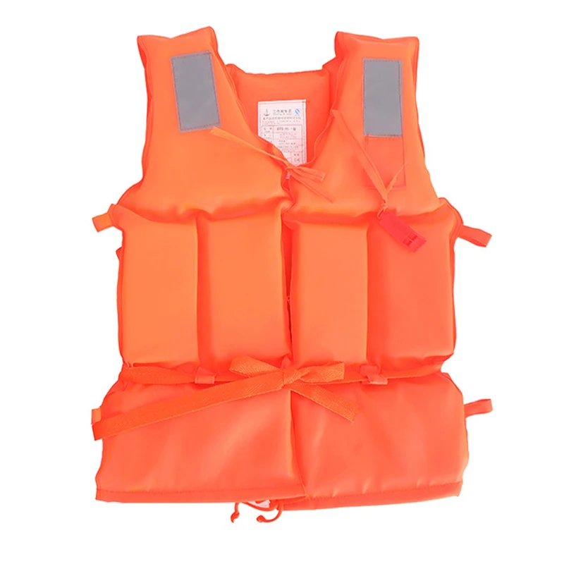 

Новый оранжевый спасательный жилет из пенопласта для взрослых, жилет для плавания со свистком, лодки, рыбалки, жилет для плавания и дрифтинг...