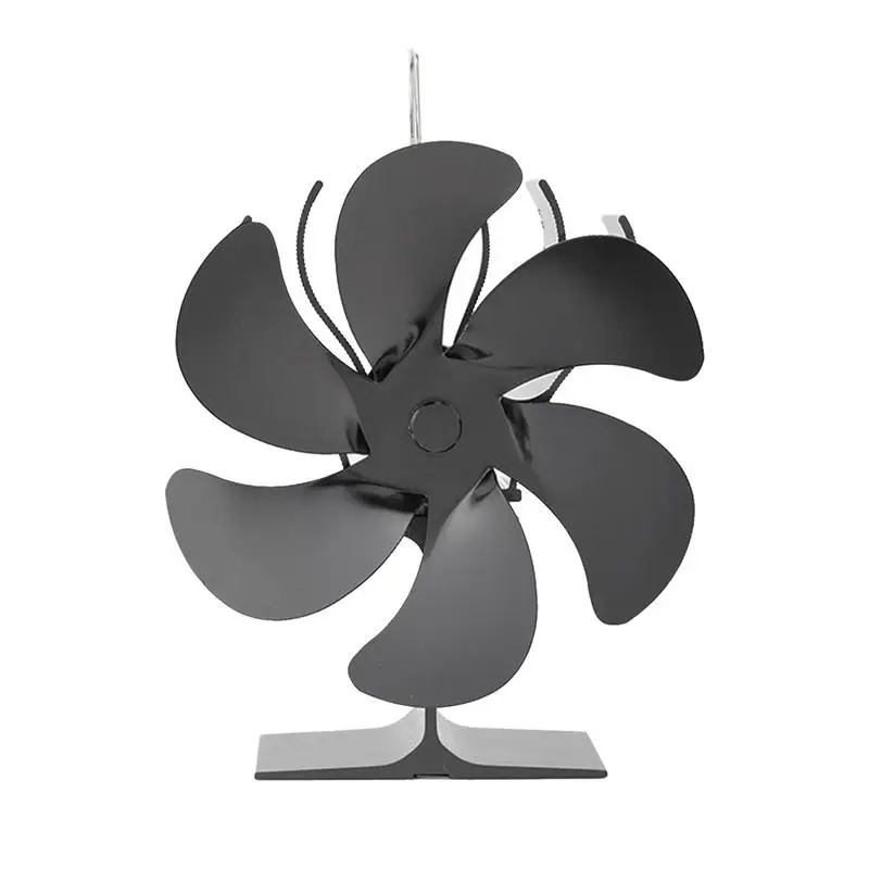 Black Fireplace 6 Blades Heating Powered Stove Fan Log Wood Burner Eco-fan Quiet Home Fireplace Fan Efficient Heat Distribution
Black Fireplace 6 Blades Heating Powered Stove Fan Log Wood Burner Eco-fan Quiet Home Fireplace Fan Efficient Heat Distribution