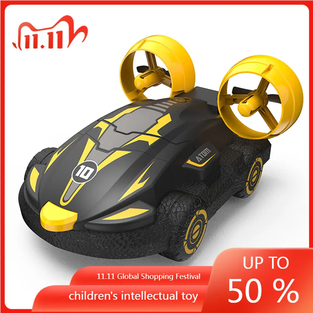 Amphibious Two-In-One Remote Control Hovercraft Speedboat Drift Car Charging Children's Summer Toy High-Speed Car
Amphibious Two-In-One Remote Control Hovercraft Speedboat Drift Car Charging Children's Summer Toy High-Speed Car