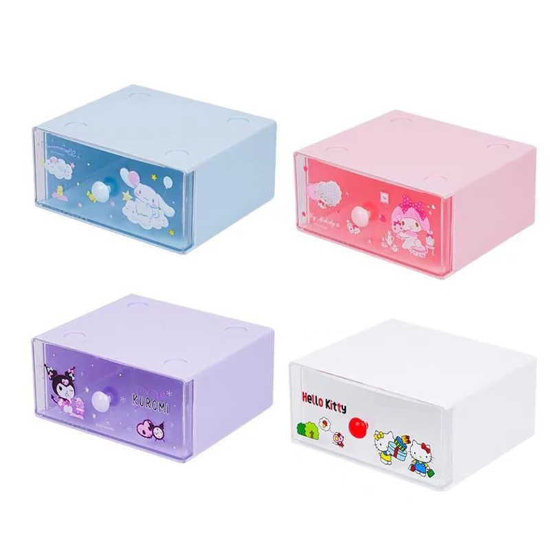 New Sanrio Hello Kitty My Melody Kuromi Cinnamoroll Tuba Desktop Article Single Drawer Storage Box Multifunction Articles
New Sanrio Hello Kitty My Melody Kuromi Cinnamoroll Tuba Desktop Article Single Drawer Storage Box Multifunction Articles