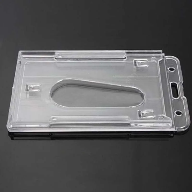 Прозрачный пластиковый Карманный держатель для кредитных карт, 100x60 мм
Прозрачный пластиковый Карманный держатель для кредитных карт, 100x60 мм