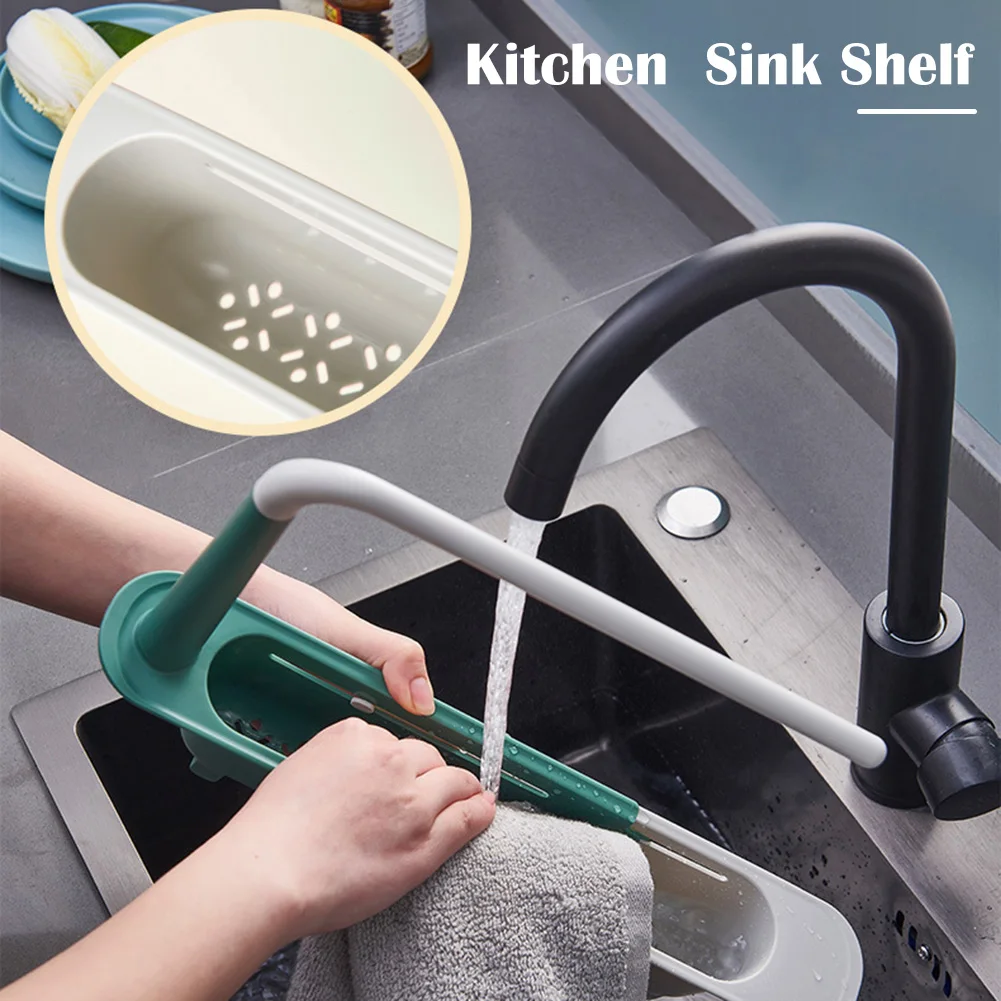 Sink Drain Rack Telescopic Sink Shelf Kitchen Sinks Organizer Soap Sponge Holder Storage Basket Kitchen Gadgets Accessories Tool
Sink Drain Rack Telescopic Sink Shelf Kitchen Sinks Organizer Soap Sponge Holder Storage Basket Kitchen Gadgets Accessories Tool