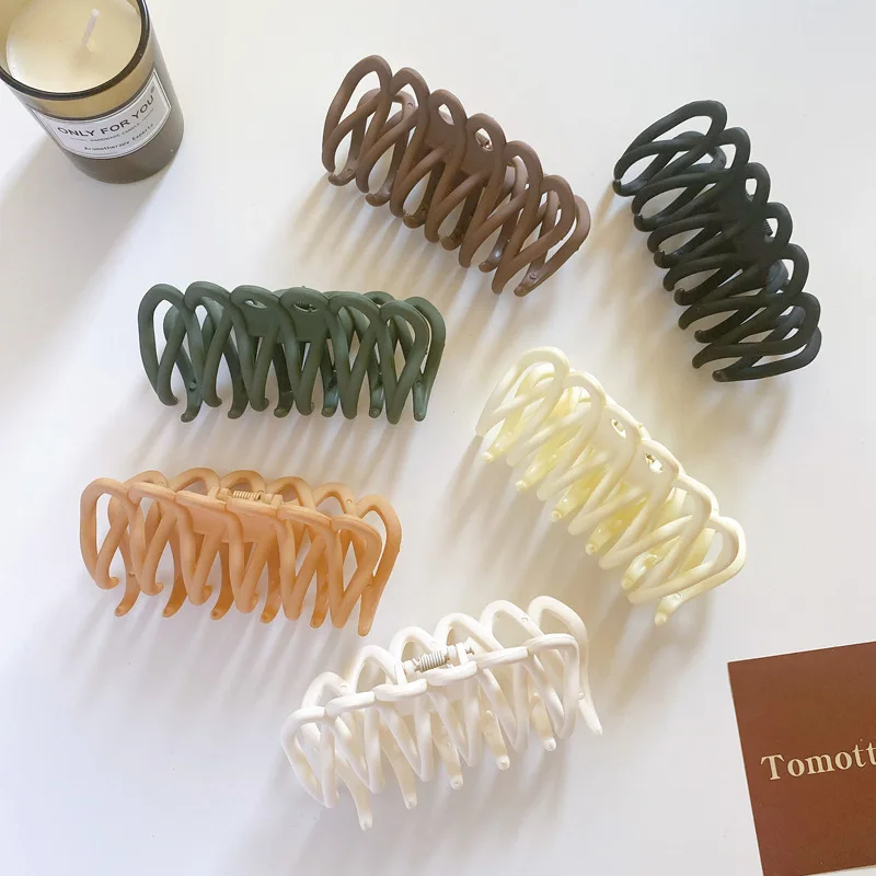 Fence Clip Hair Accessories for Women Wave Frosted Fashion Clips Girls Accessory Korean New Headwear Apparel
Fence Clip Hair Accessories for Women Wave Frosted Fashion Clips Girls Accessory Korean New Headwear Apparel