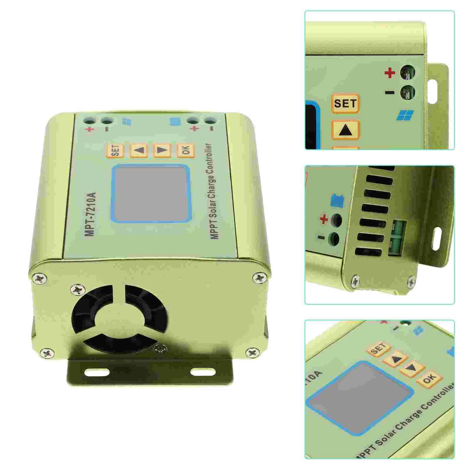 1 PC Useful Practical Charge Controller LCD Display Solar Regulator for Home Outdoor
1 PC Useful Practical Charge Controller LCD Display Solar Regulator for Home Outdoor