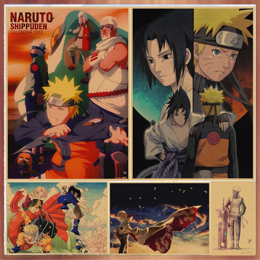 Naruto Poster Anime Kakashi Kaki Sasuke Itachi Comic Vintage Kraft Paper Painting Wall Art Home Decoration Gifts Cudros
Naruto Poster Anime Kakashi Kaki Sasuke Itachi Comic Vintage Kraft Paper Painting Wall Art Home Decoration Gifts Cudros