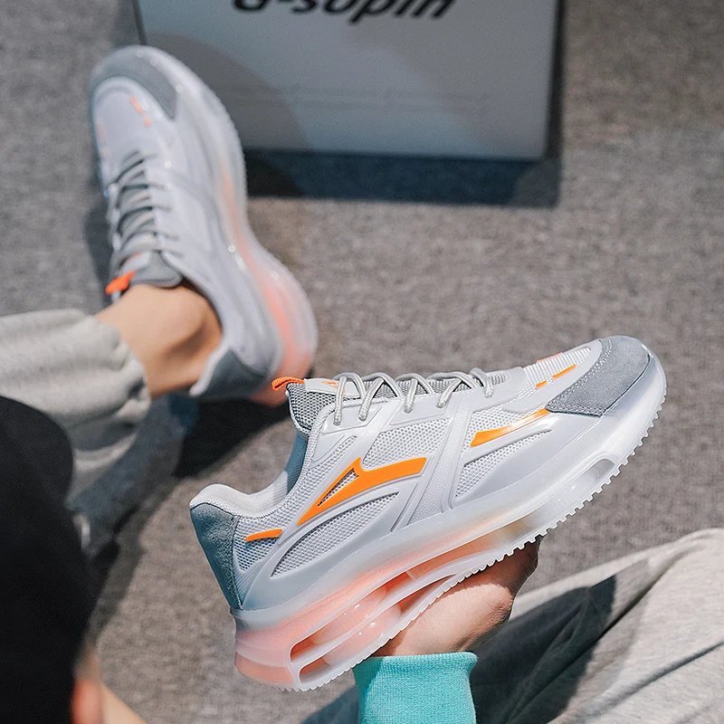 Casual Sports Shoes Gray Orange Double Layer wear-Resistant Summer Men's Running Shoes Women's Fitness Travel Couple Shoes
Casual Sports Shoes Gray Orange Double Layer wear-Resistant Summer Men's Running Shoes Women's Fitness Travel Couple Shoes