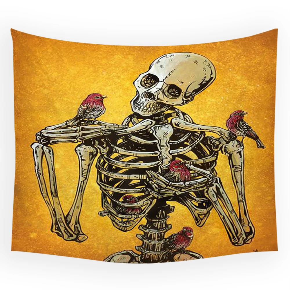 Halloween Skeleton Embrace Tapestry Hippie Room Decor Home Decor Aesthetic Living Room Bedroom Backdrop Decoration Tapiz Pared
Halloween Skeleton Embrace Tapestry Hippie Room Decor Home Decor Aesthetic Living Room Bedroom Backdrop Decoration Tapiz Pared