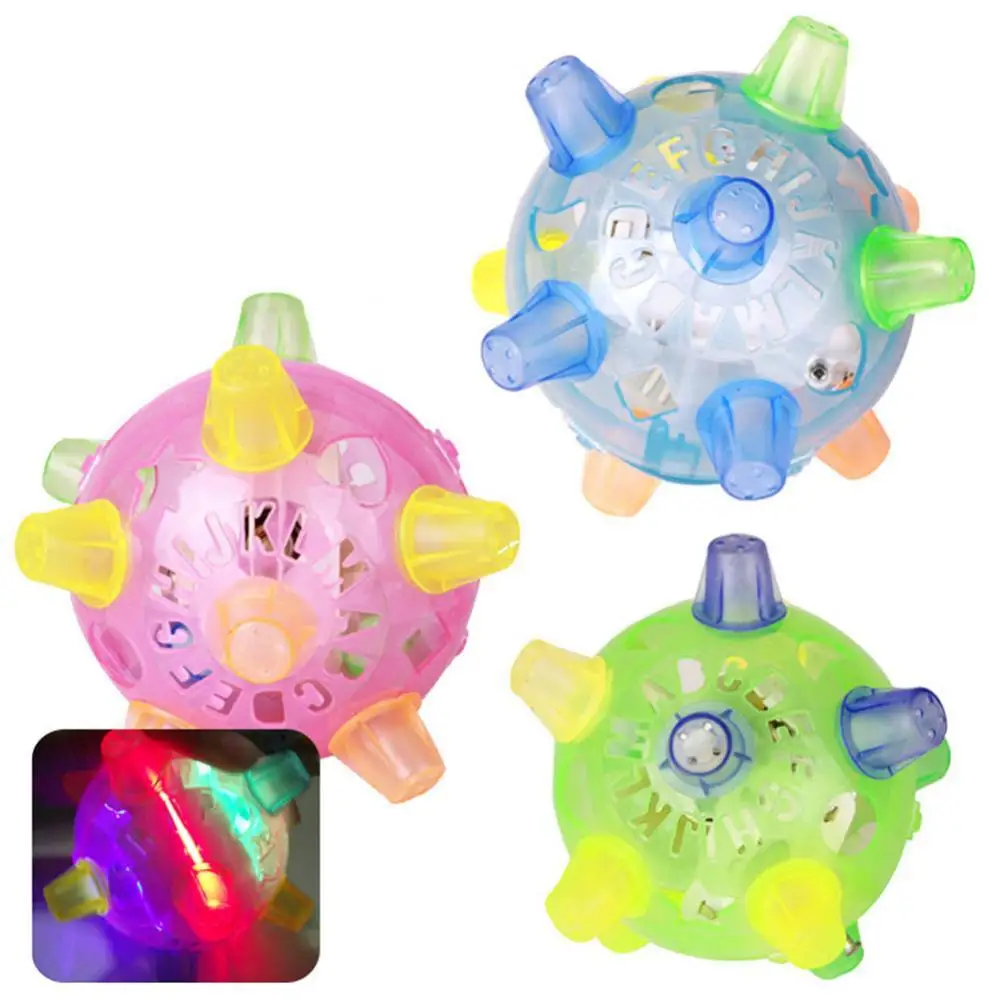 Funny Flashing LED Light Bouncing Dancing Music Ball Kids Toy Birthday Gift
Funny Flashing LED Light Bouncing Dancing Music Ball Kids Toy Birthday Gift