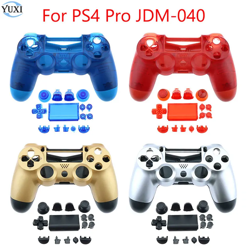YuXi For PS4 Pro 4.0 Controller JDS040 JDM-040 Front Back Shell Housing Case And Buttons Mod Kit Replacement
YuXi For PS4 Pro 4.0 Controller JDS040 JDM-040 Front Back Shell Housing Case And Buttons Mod Kit Replacement