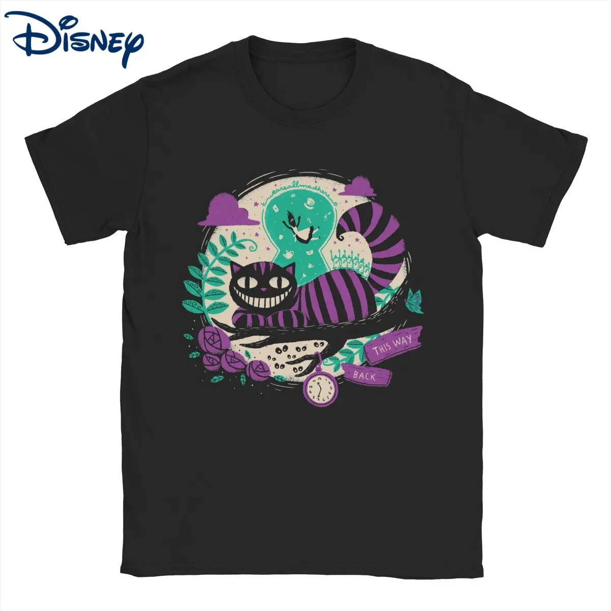 Disney Mad Universe Alice In Wonderland Men T Shirt Amazing Tees Short Sleeve Round Neck T-Shirt 100% Cotton 5XL 6XL Clothes
Disney Mad Universe Alice In Wonderland Men T Shirt Amazing Tees Short Sleeve Round Neck T-Shirt 100% Cotton 5XL 6XL Clothes