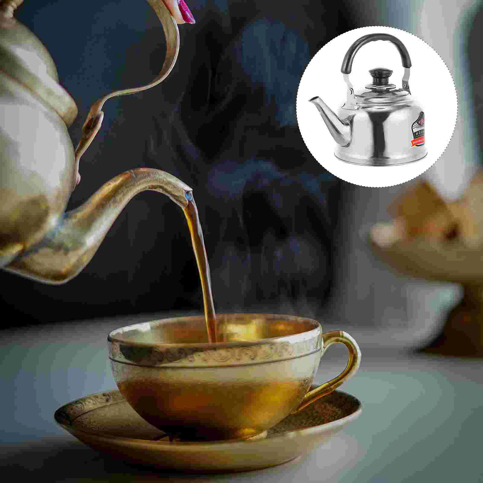 Tea Kettle Pot Water Teapot Stainless Steelcoffeemaker Whistling Stove Pots Stovetop Infusermetalboilers Loose Leaf Induction
Tea Kettle Pot Water Teapot Stainless Steelcoffeemaker Whistling Stove Pots Stovetop Infusermetalboilers Loose Leaf Induction