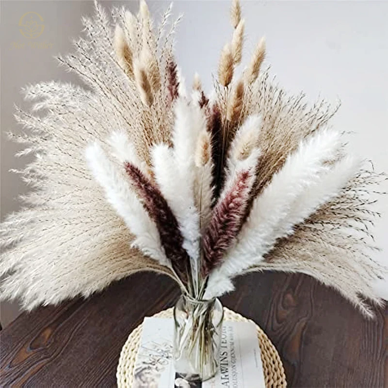 80PCS Dried Flowers Bouquets Pampas Boho Decor Wedding Office Tables Home Room Decortion Items Party Supplies Artificial Flower 
80PCS Dried Flowers Bouquets Pampas Boho Decor Wedding Office Tables Home Room Decortion Items Party Supplies Artificial Flower