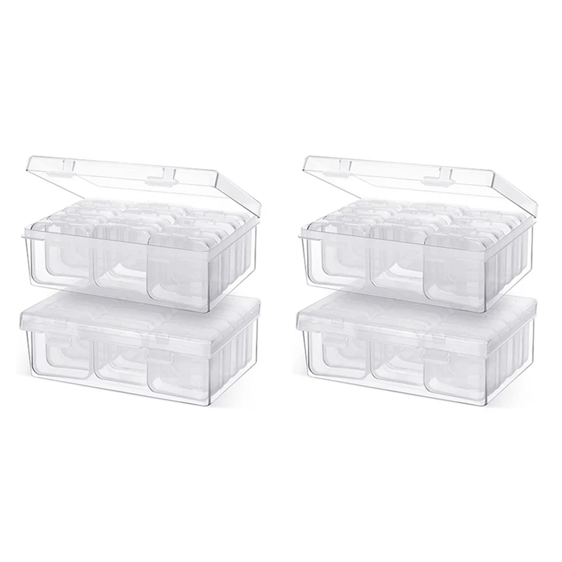 48 Pcs Small Bead Organizer Bead Case Storage Organizer Diamond Art Containers Accessory Storage With 2 Pcs Hinged Lid
48 Pcs Small Bead Organizer Bead Case Storage Organizer Diamond Art Containers Accessory Storage With 2 Pcs Hinged Lid