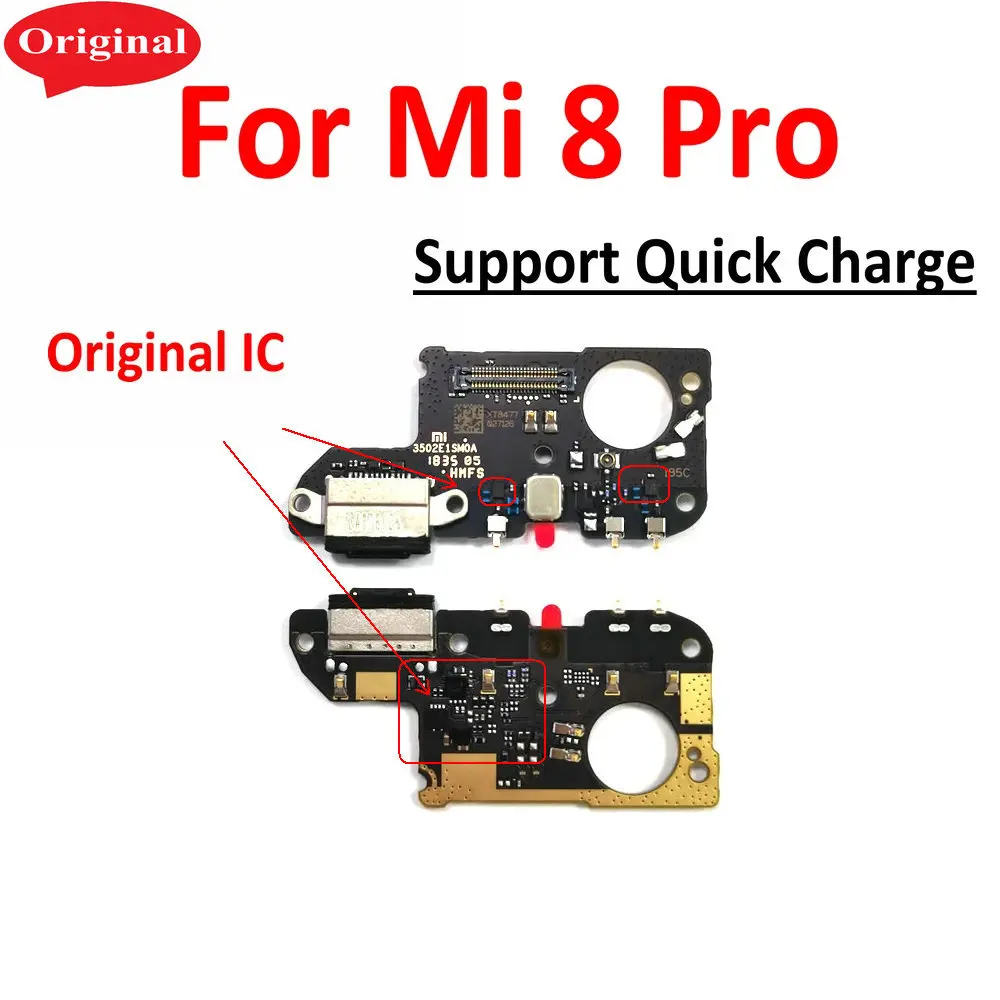 For Xiaomi Mi 8 Pro Original Charging Port USB Charge Board PCB Dock Connector Flex Cable Replacement Spare Parts
For Xiaomi Mi 8 Pro Original Charging Port USB Charge Board PCB Dock Connector Flex Cable Replacement Spare Parts