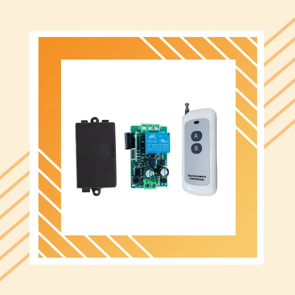 220V Wireless 1 Way Lamp Remote Control Switch Relay Module Controller Electronics Lighting Controlling for Indoor Home
220V Wireless 1 Way Lamp Remote Control Switch Relay Module Controller Electronics Lighting Controlling for Indoor Home
