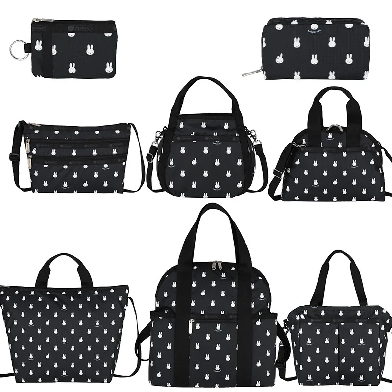 Kawaii Sanrio Kittys аниме мультфильм Lesportsac Miffy кролик сумка-мессенджер повседневная женская сумка тоут коллекция G824
Kawaii Sanrio Kittys аниме мультфильм Lesportsac Miffy кролик сумка-мессенджер повседневная женская сумка тоут коллекция G824