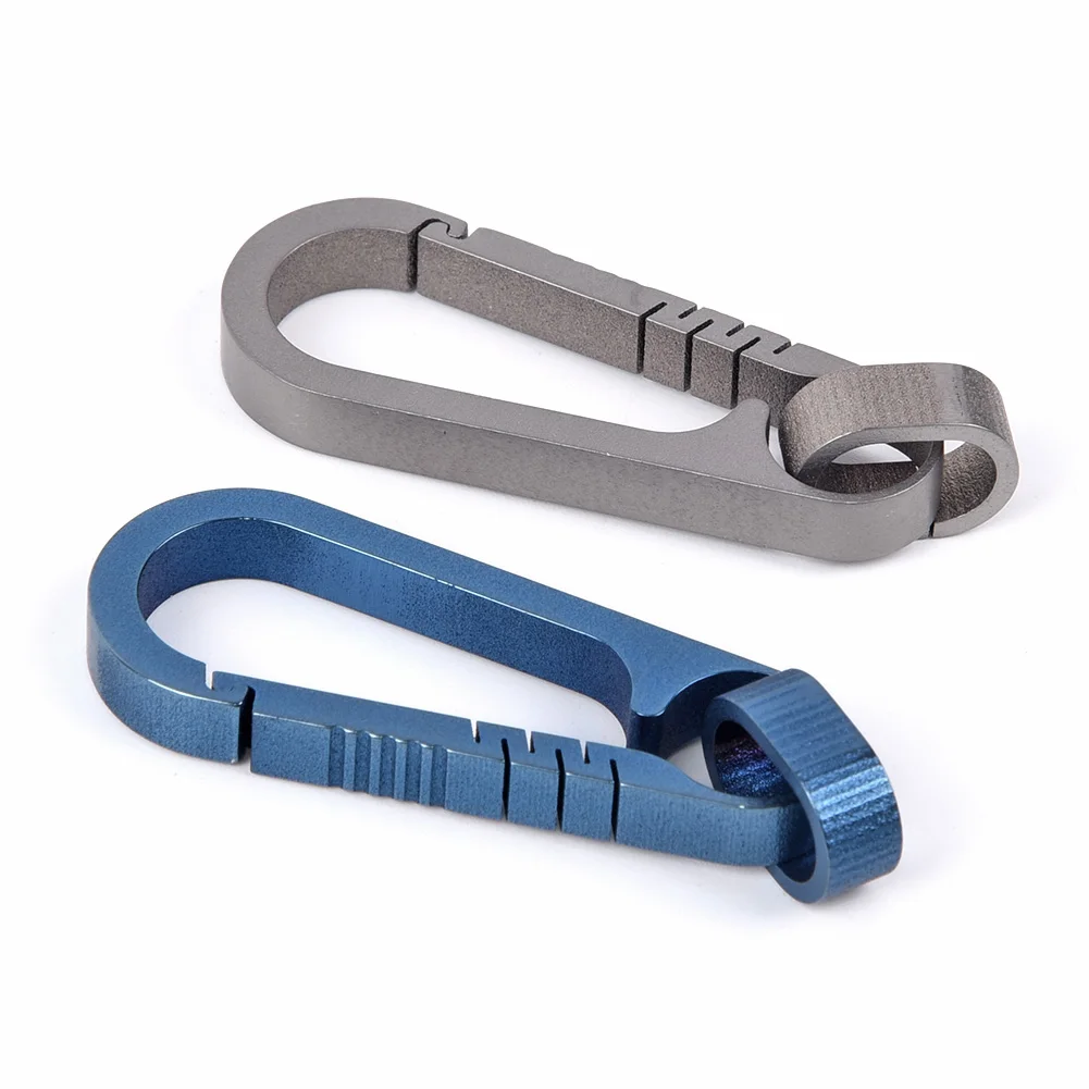 Titanium Alloy Car Key Waist Keychain Pendant Hanging 55mm Key Chain Waist Belt Keychain Hanging Buckle Car Key Ring Holder
Titanium Alloy Car Key Waist Keychain Pendant Hanging 55mm Key Chain Waist Belt Keychain Hanging Buckle Car Key Ring Holder